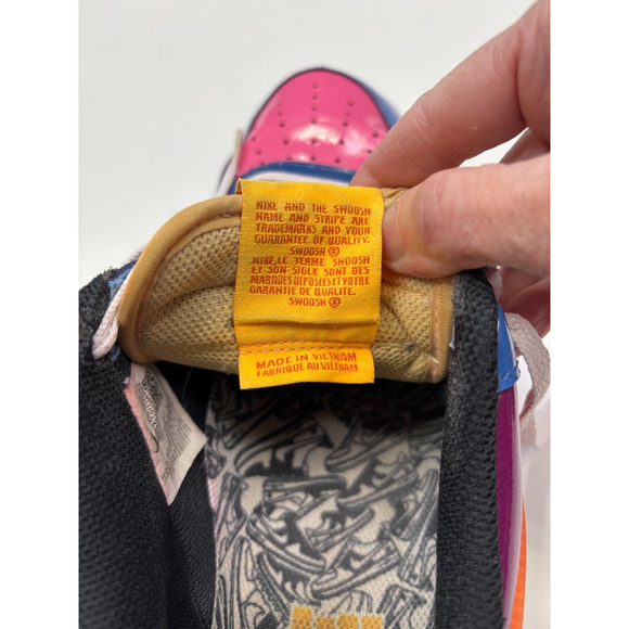 Nike Air Force 1 Low Sp Undefeated Multi Patent Total Orange - DV5255-400 Sz 10 - Picture 8 of 8